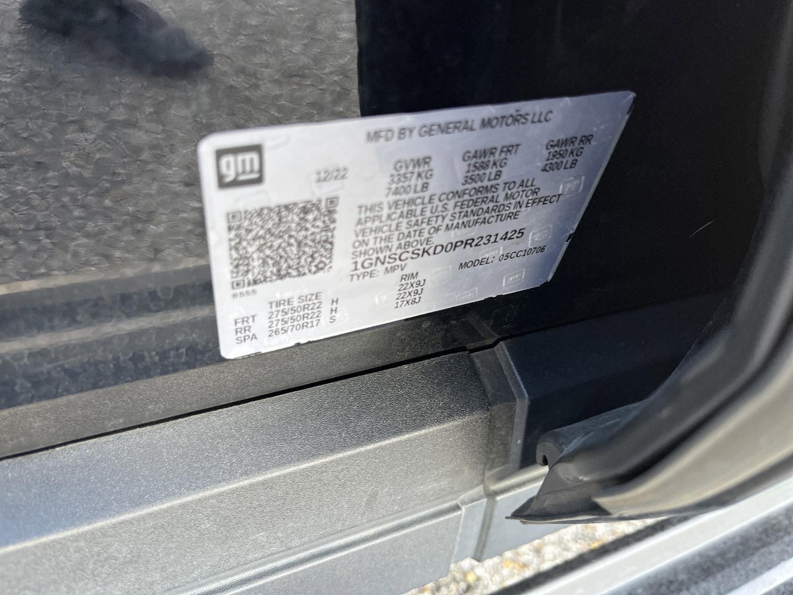 2023 Chevrolet Tahoe Premier