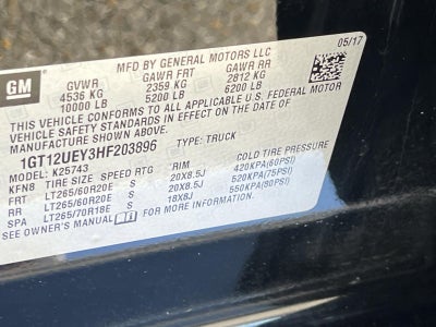 2017 GMC Sierra 2500 HD Denali