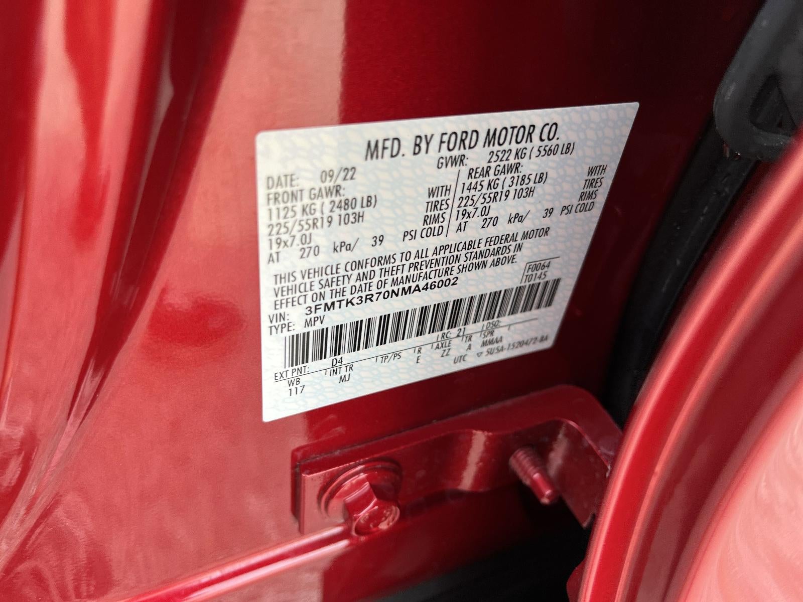 2022 Ford Mustang Mach-E Premium