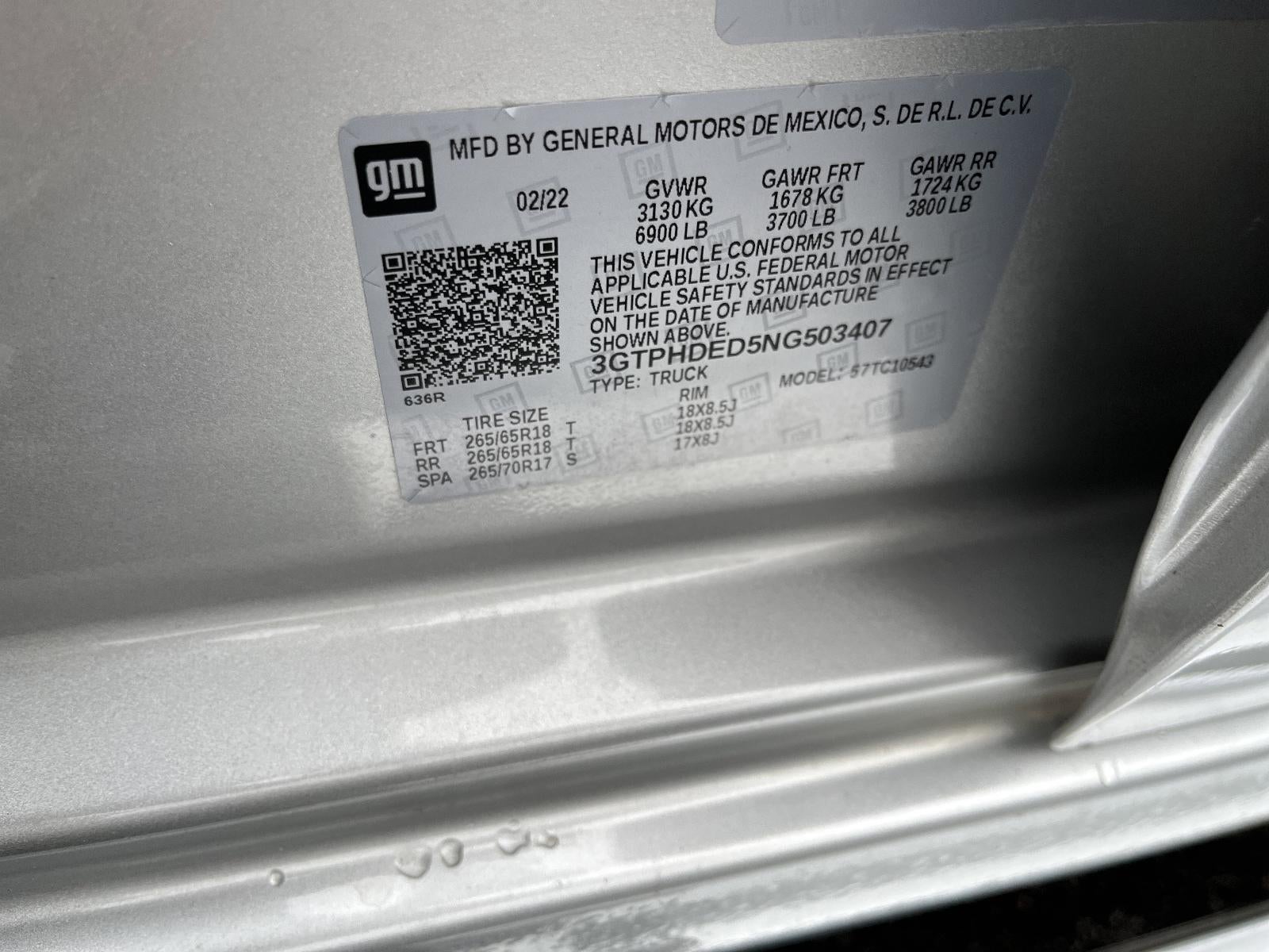 2022 GMC Sierra 1500 SLT