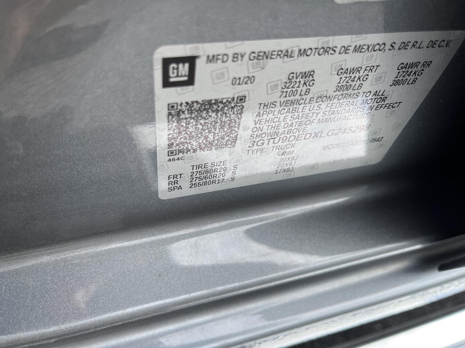 2020 GMC Sierra 1500 SLT