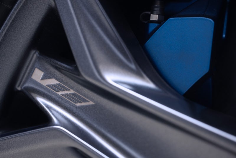 Close-up of the 2026 OPTIQ-V Brembo Performance Front Brakes | Devan Lowe Buick Cadillac GMC in RAINBOW CITY AL